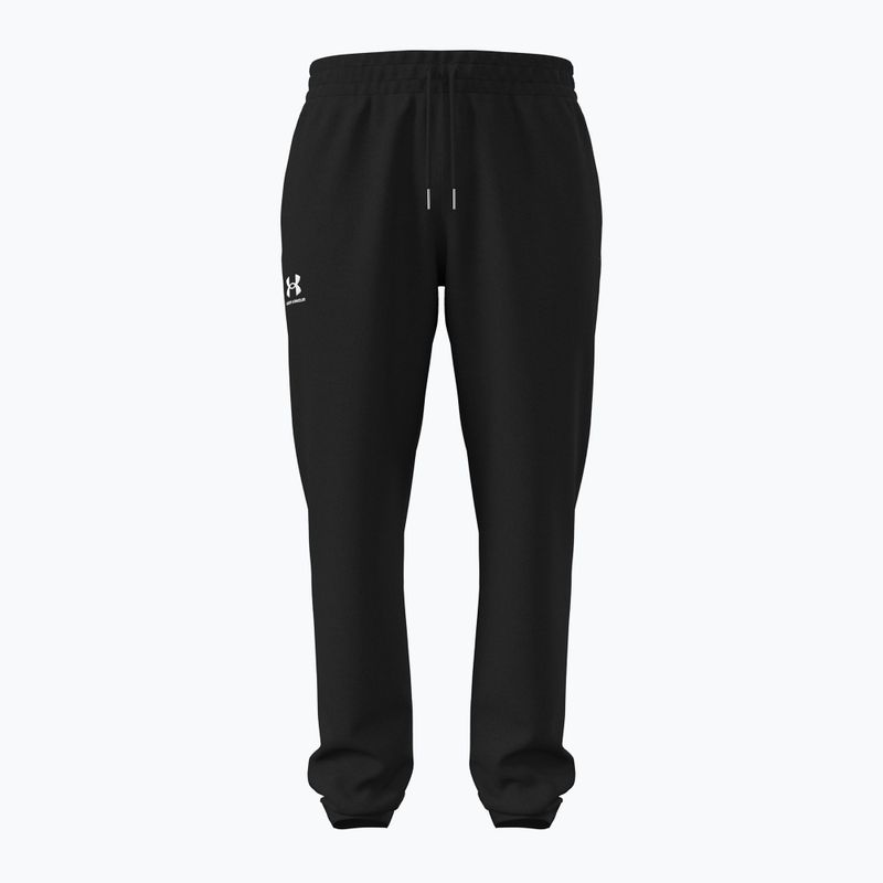 Men's trousers Under Armour Icon Fleece Pant black/white 5