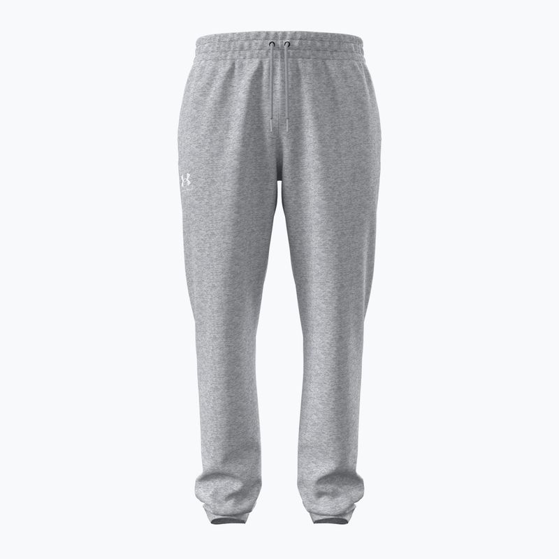 Men's trousers Under Armour Icon Fleece Pant mod gray full heather/white 5