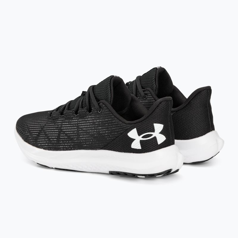 Under Armour Charged Speed Swift black/white/white men's running shoes 3