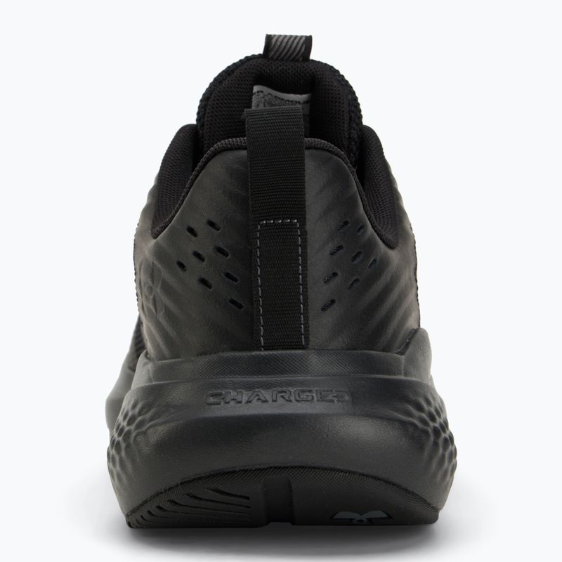 Men's training shoes Under Armour Commit 4 black/ultimate black/castlerock 6