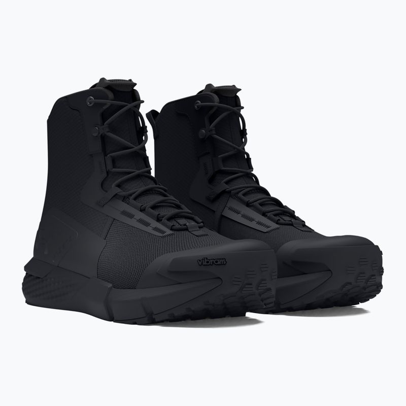 Men's tactical shoes Under Armour Charged Valsetz black/black/jet gray 10