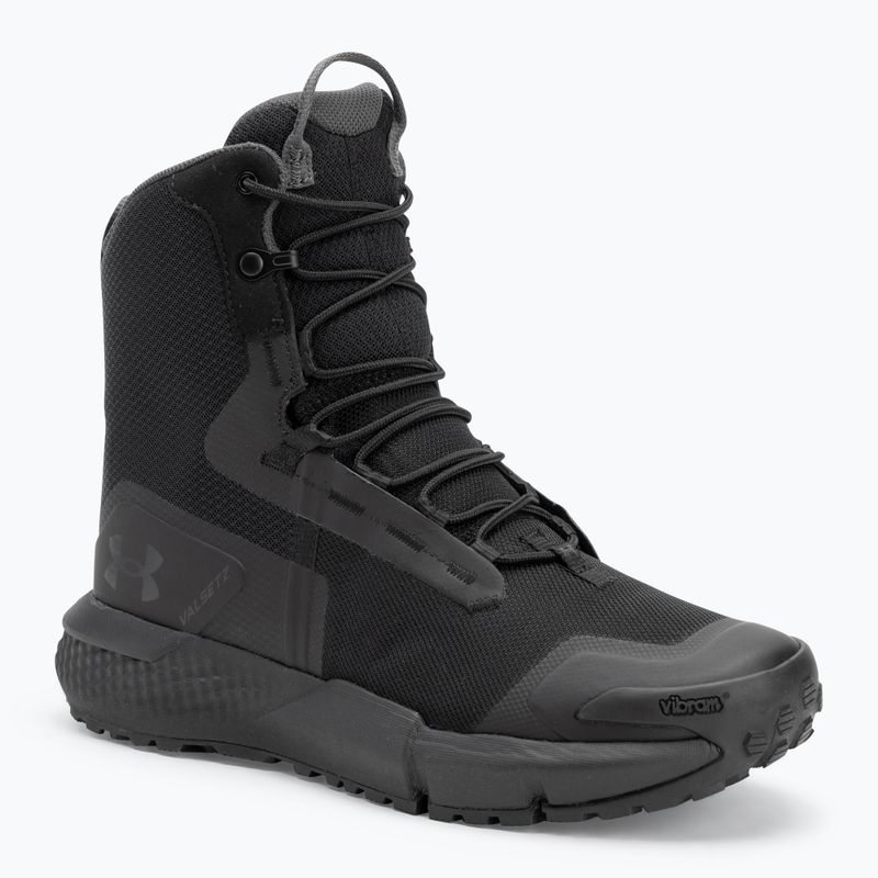 Men's tactical shoes Under Armour Charged Valsetz black/black/jet gray