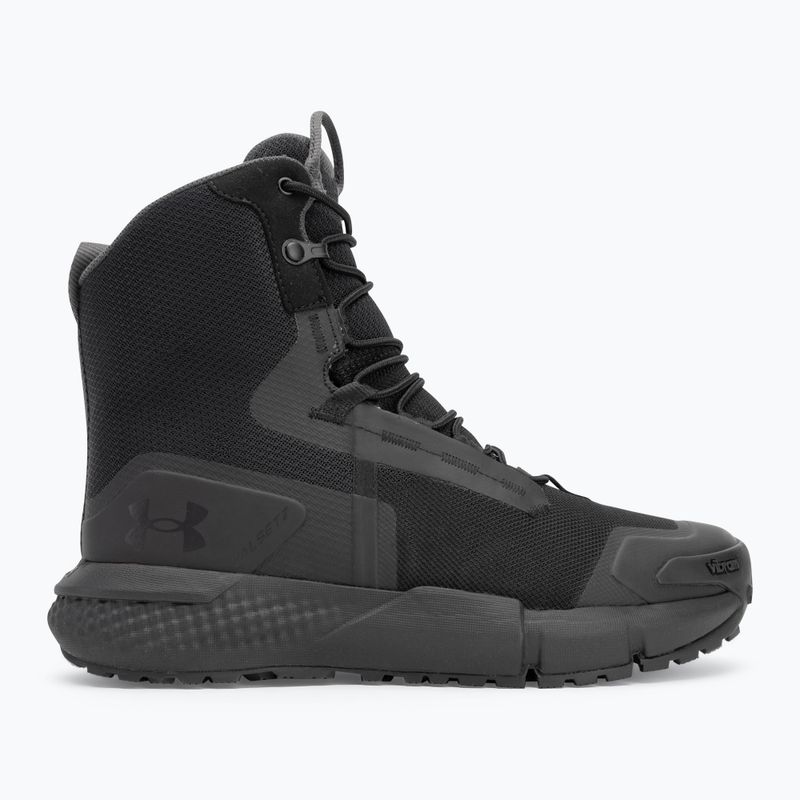 Men's tactical shoes Under Armour Charged Valsetz black/black/jet gray 2