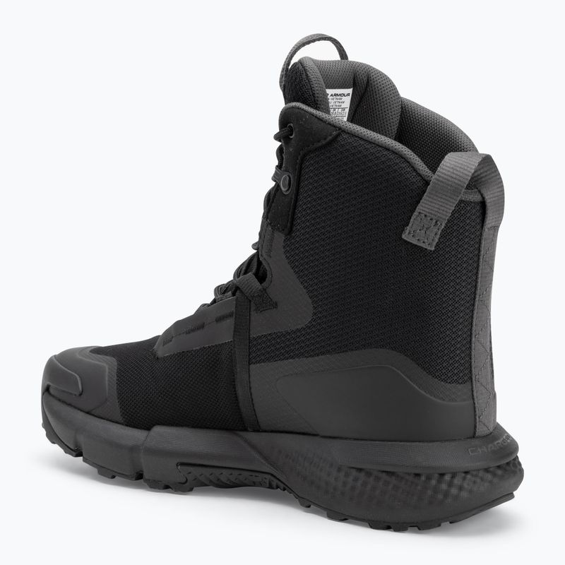 Men's tactical shoes Under Armour Charged Valsetz black/black/jet gray 3
