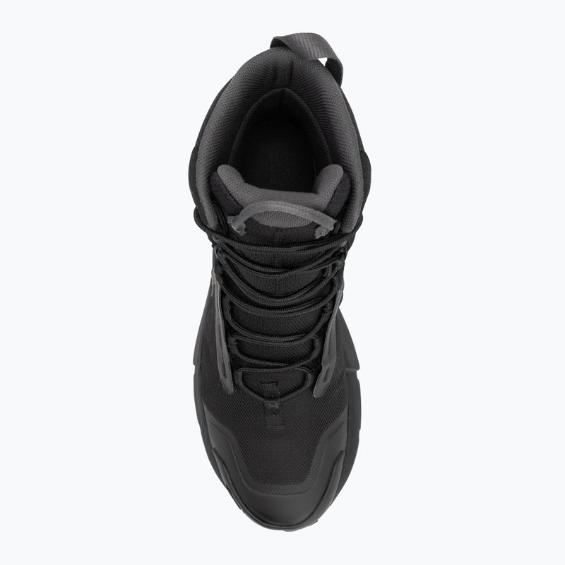 Men's tactical shoes Under Armour Charged Valsetz black/black/jet gray 5