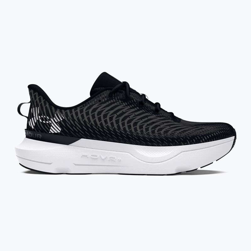 Under Armour Infinite Pro women's running shoes black/castlerock/white 8