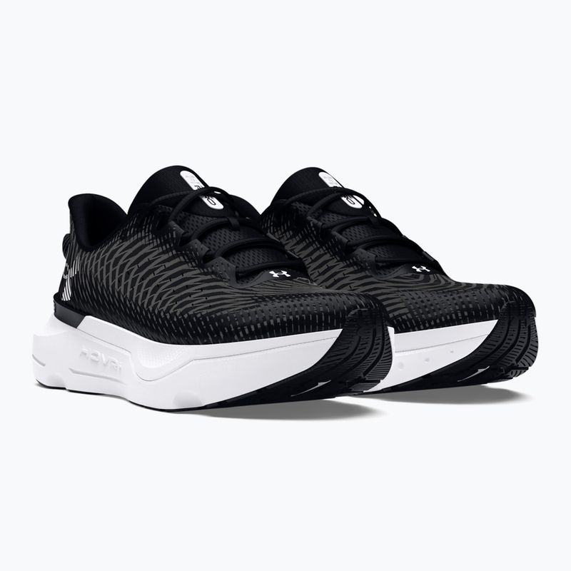 Under Armour Infinite Pro women's running shoes black/castlerock/white 10