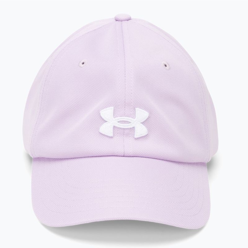 Under Armour Blitzing Adj purple ace/white women's baseball cap 4