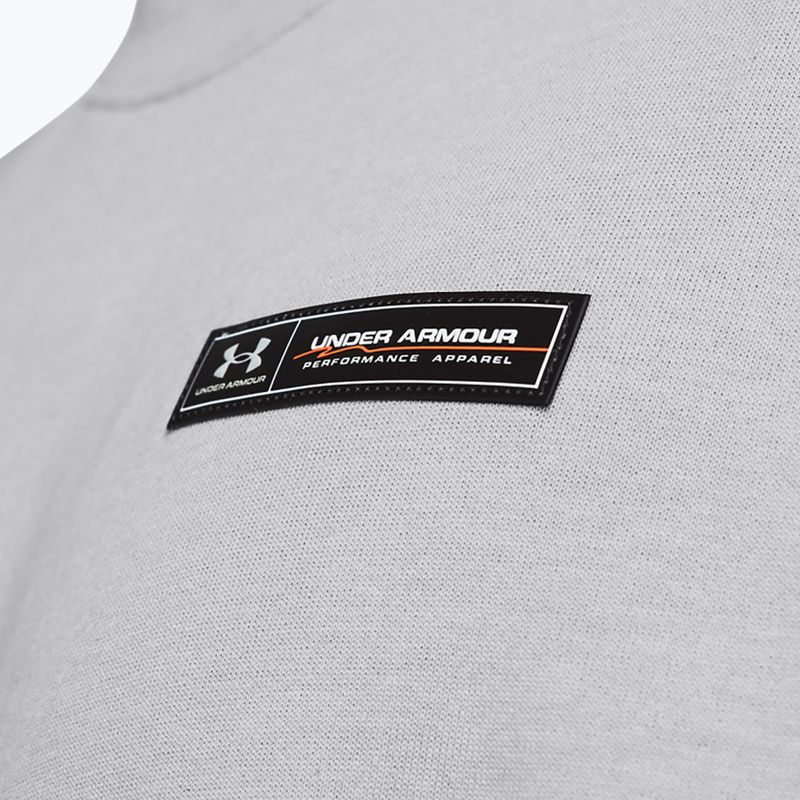 Men's T-shirt Under Armour HW Armour Label mod gray medium heather/black 3
