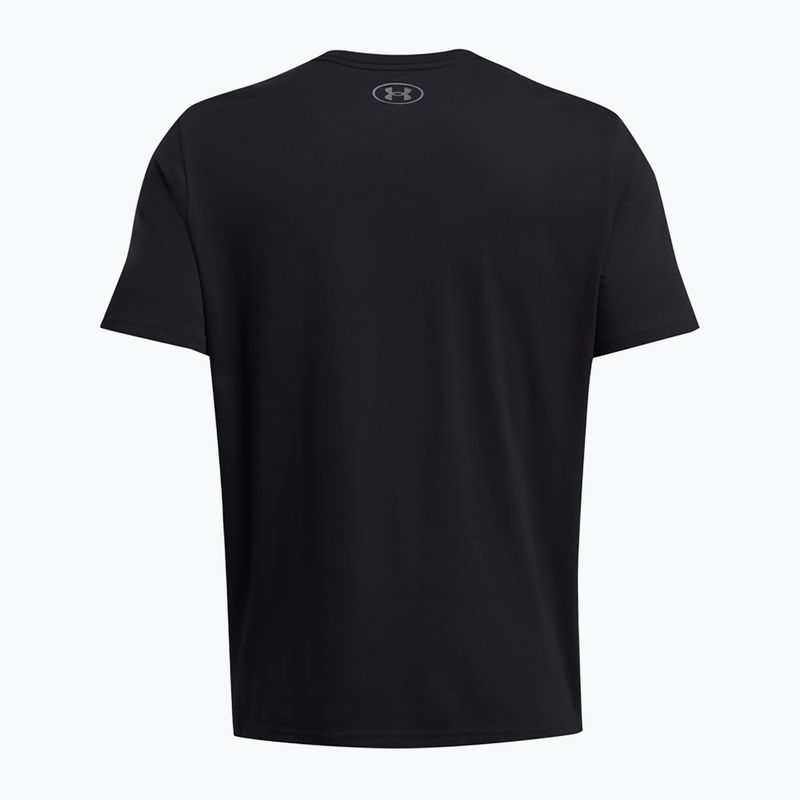 Under Armour Basketball Net Icon black/white men's t-shirt 2