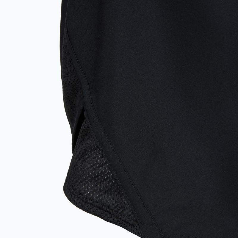 Under Armour Fly By 3" women's running shorts black/black/reflective 4