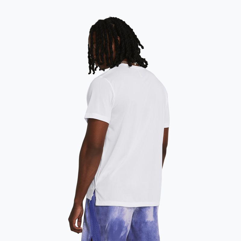 Men's Under Armour Streaker white/reflective running shirt 2