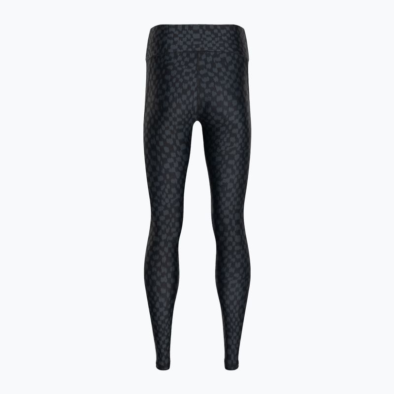 Women's leggings Under Armour Armour Aop Ankle Compression black/anthracite/white 6