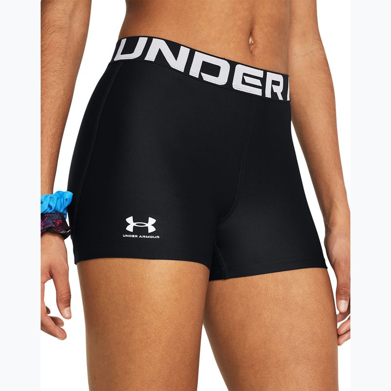 Under Armour women's shorts HG Authentics black/white 4