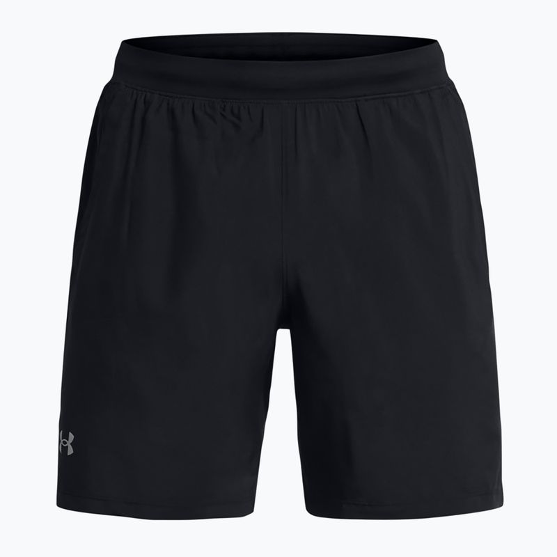 Under Armour Launch 7" men's running shorts black/black/reflective 6