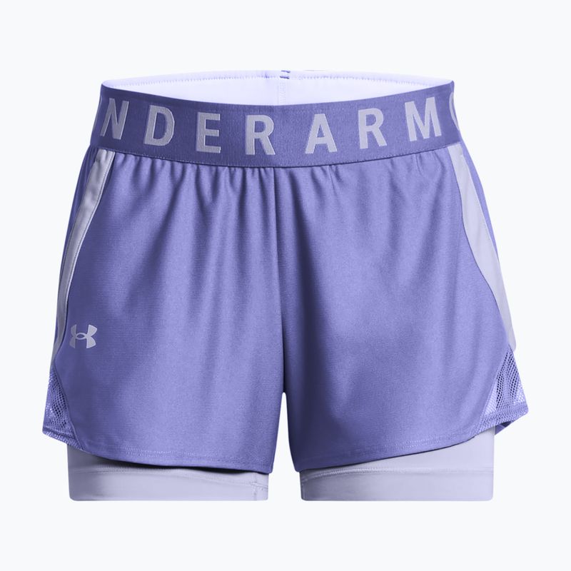 Under Armour Play Up 2-In-1 starlight/celeste/celeste women's training shorts 5