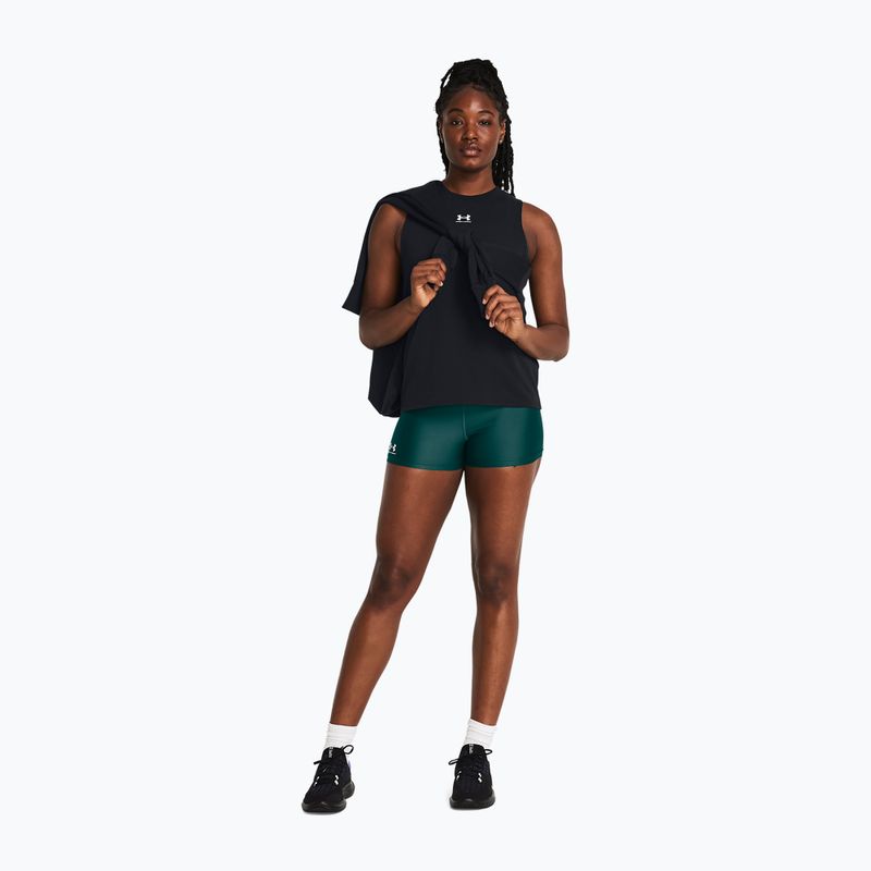 Under Armour women's shorts HG Authentics hydro teal/white 2