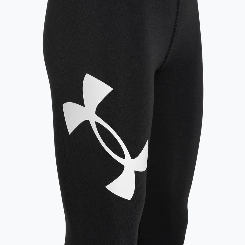 Under Armour Campus black/white women's leggings 7