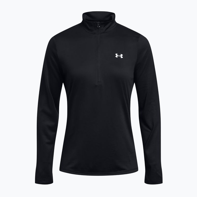 Women's sweatshirt Under Armour Tech 1/2 Zip Solid black / white 3