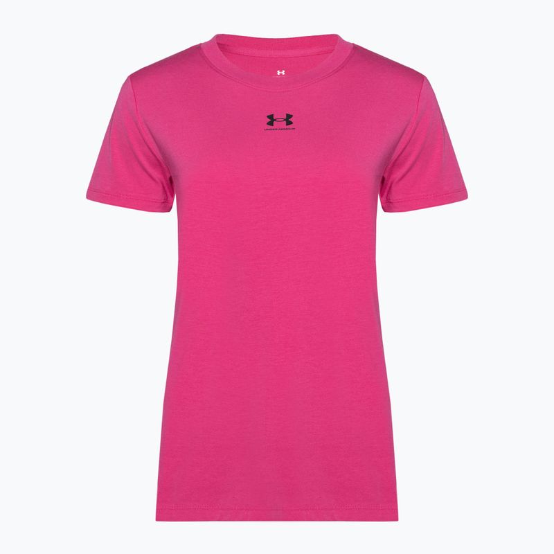 Under Armour Off Campus Core astro pink/black women's training t-shirt