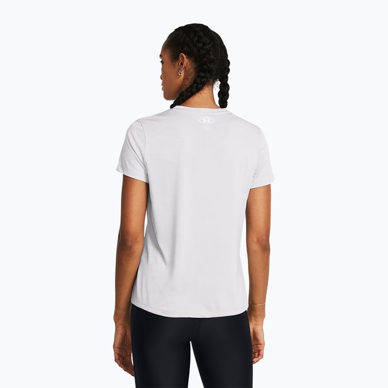 Under Armour Tech V-Twist Women's Training T-Shirt halo gray/white 2