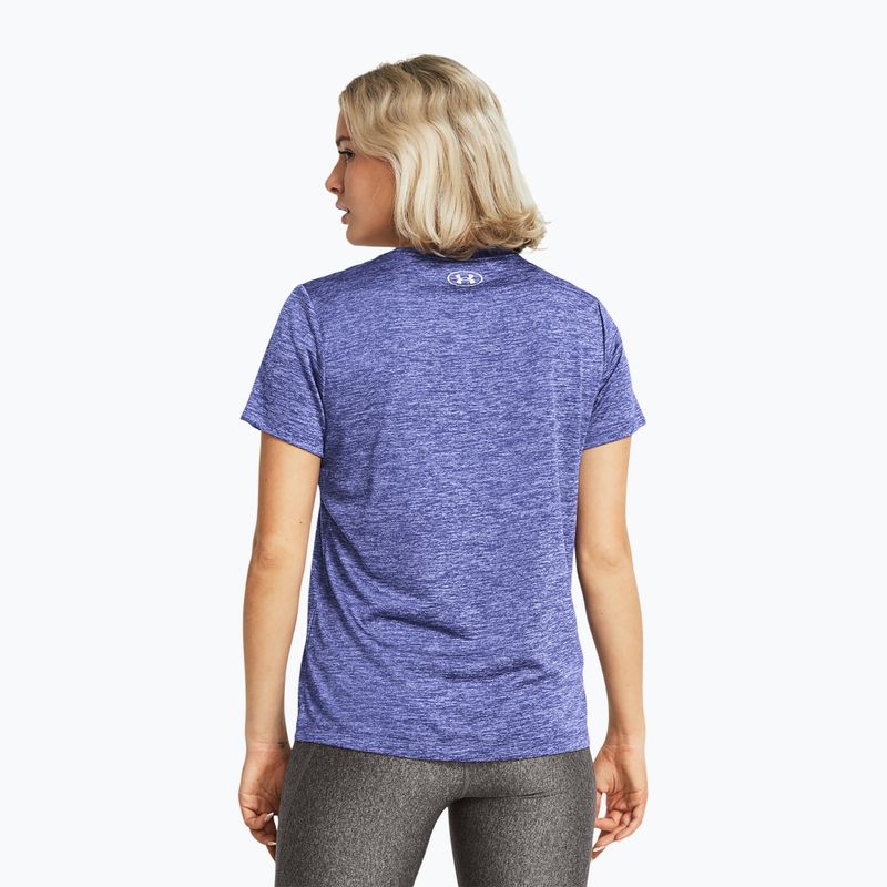 Under Armour Tech C-Twist starlight/celeste women's training t-shirt 2