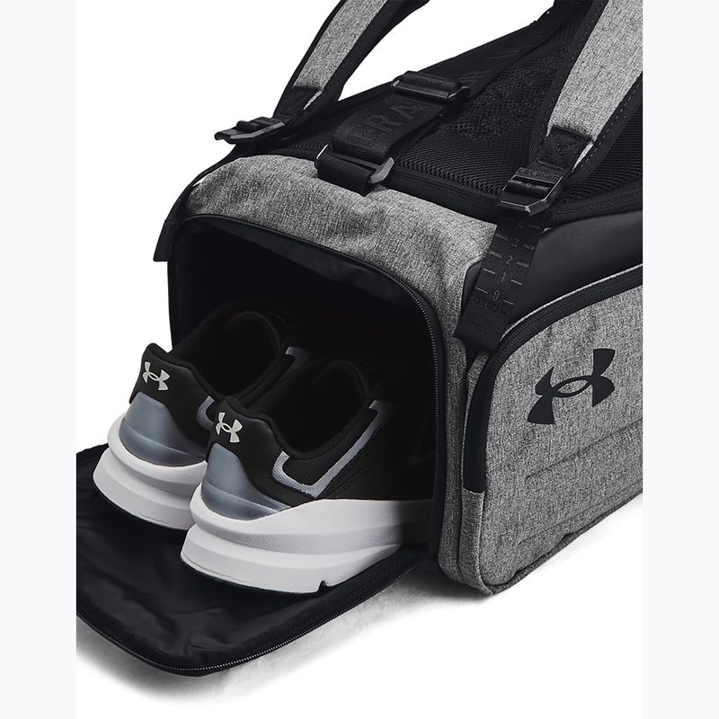 Training bag Under Armour Contain Duo 40 l castlerock medium heather/black/white 5