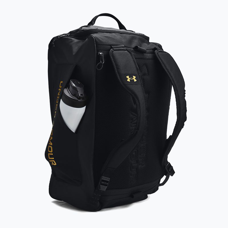 Under Armour Contain Duo 50 l training bag black/metallic gold 3
