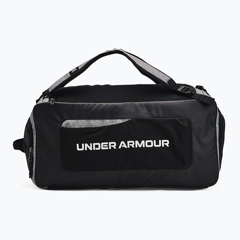 Under Armour Contain Duo 50 l castlerock medium heather/black training bag 2