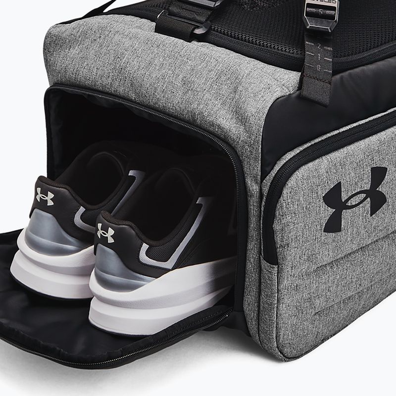 Under Armour Contain Duo 50 l castlerock medium heather/black training bag 5