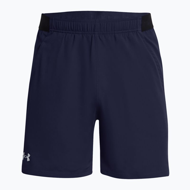 Under Armour men's training shorts UA Vanish Woven 6in midnight navy/mod gray 5