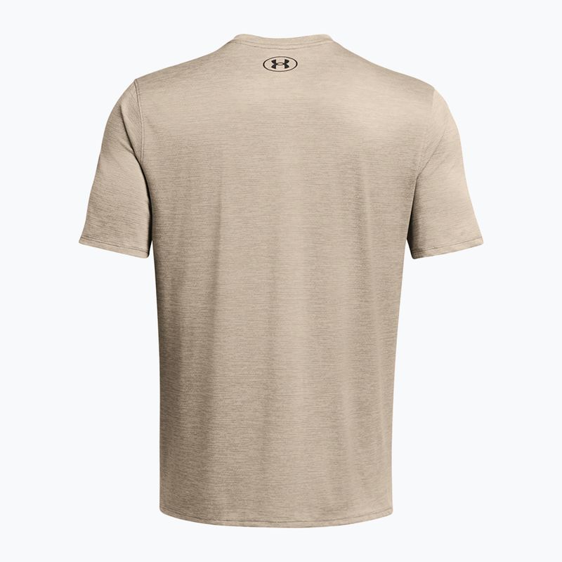 Under Armour Tech Vent men's training shirt timberwolf taupe/black 4