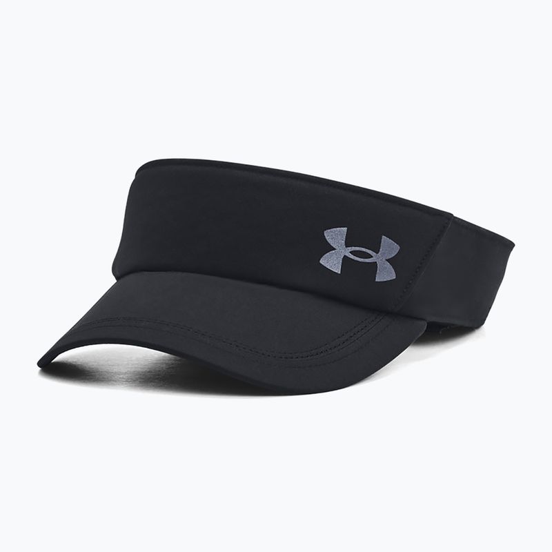 Under Armour Launch women's running visor black/black/reflective