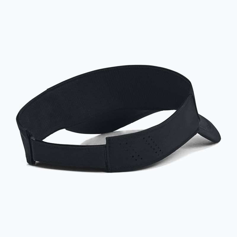 Under Armour Launch women's running visor black/black/reflective 2