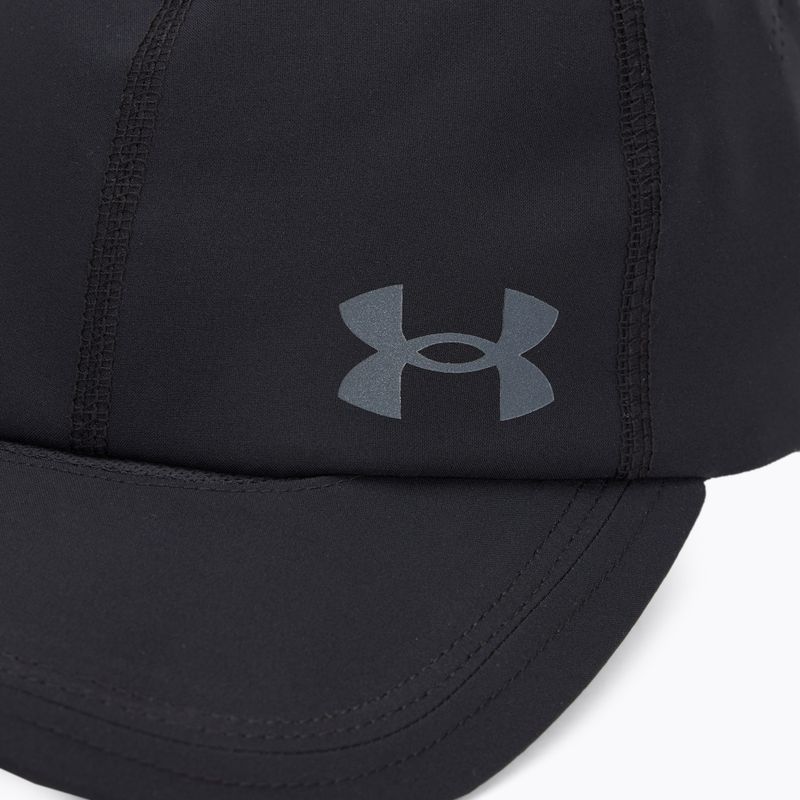 Women's baseball cap Under Armour Iso-Chill Launch black/black/reflective 3