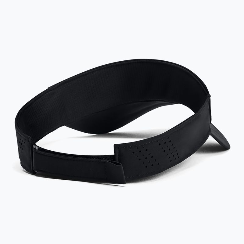 Under Armour Launch men's running visor black/black/reflective 2