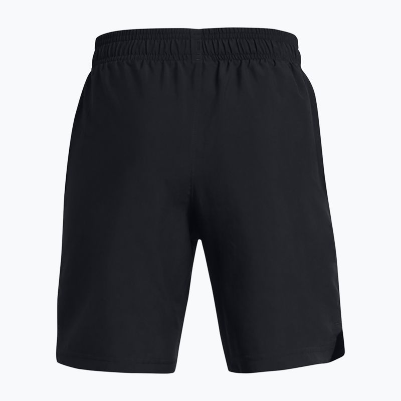 Children's training shorts Under Armour Woven Wordmark black 2
