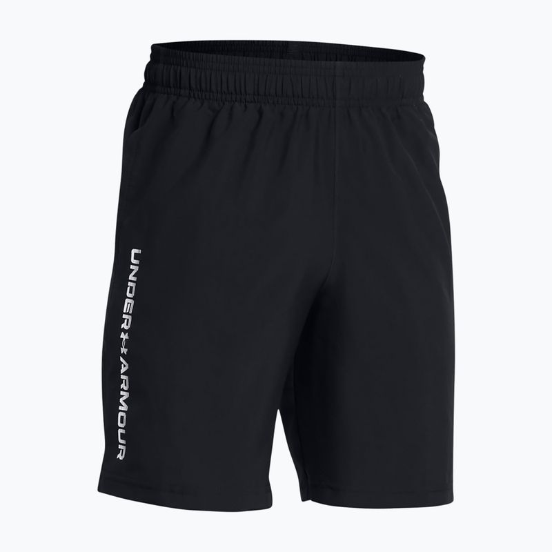 Children's training shorts Under Armour Woven Wordmark black 3
