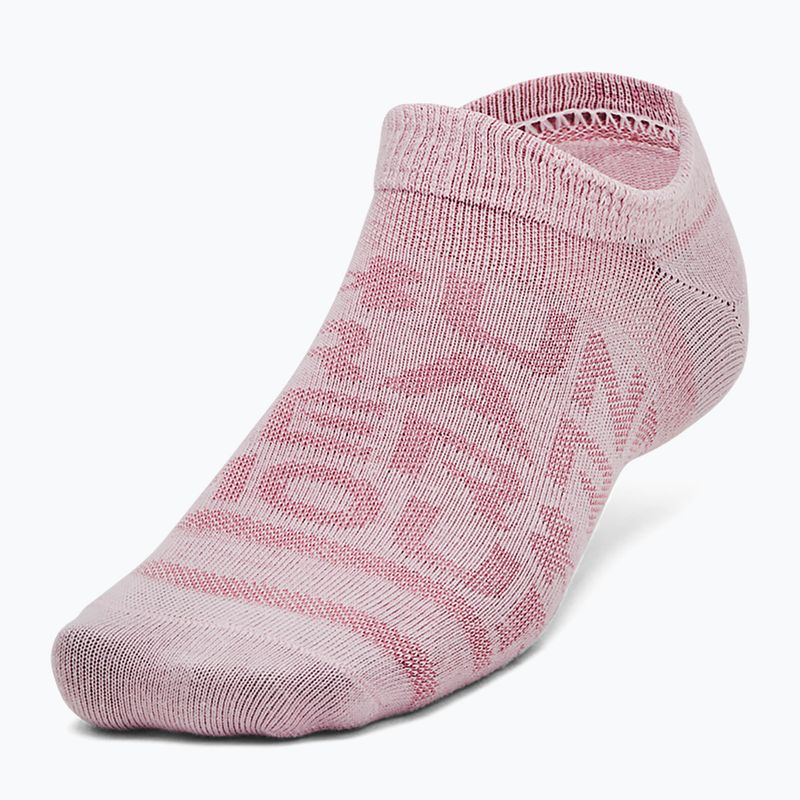 Under Armour Essential No Show 6 Pack training socks pink elixir/prime pink/pink elixir 2