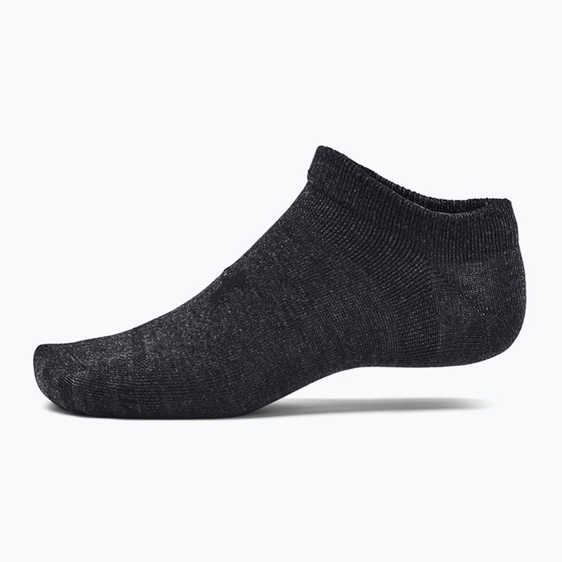 Under Armour Essential No Show 3P training socks black/black/black 3