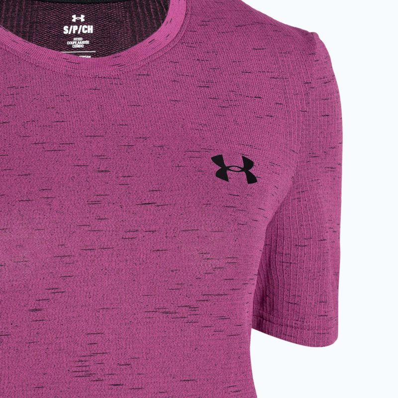 Men's Under Armour Vanish Seamless t-shirt astro pink/black 3