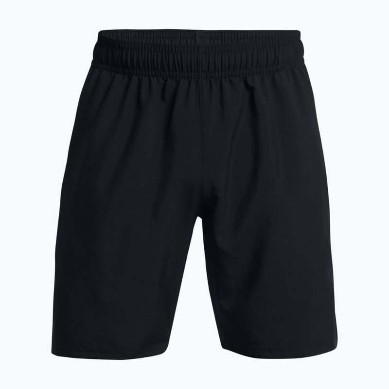 Men's Under Armour Woven Wdmk training shorts black/white 5