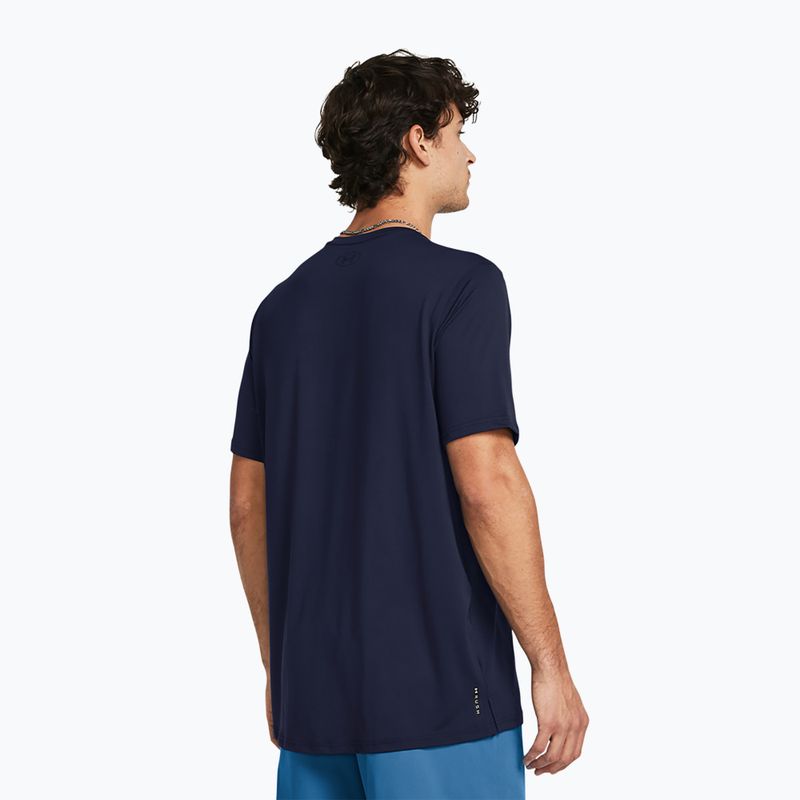 Men's training T-shirt Under Armour Vanish Energy midnight navy/midnight navy 2