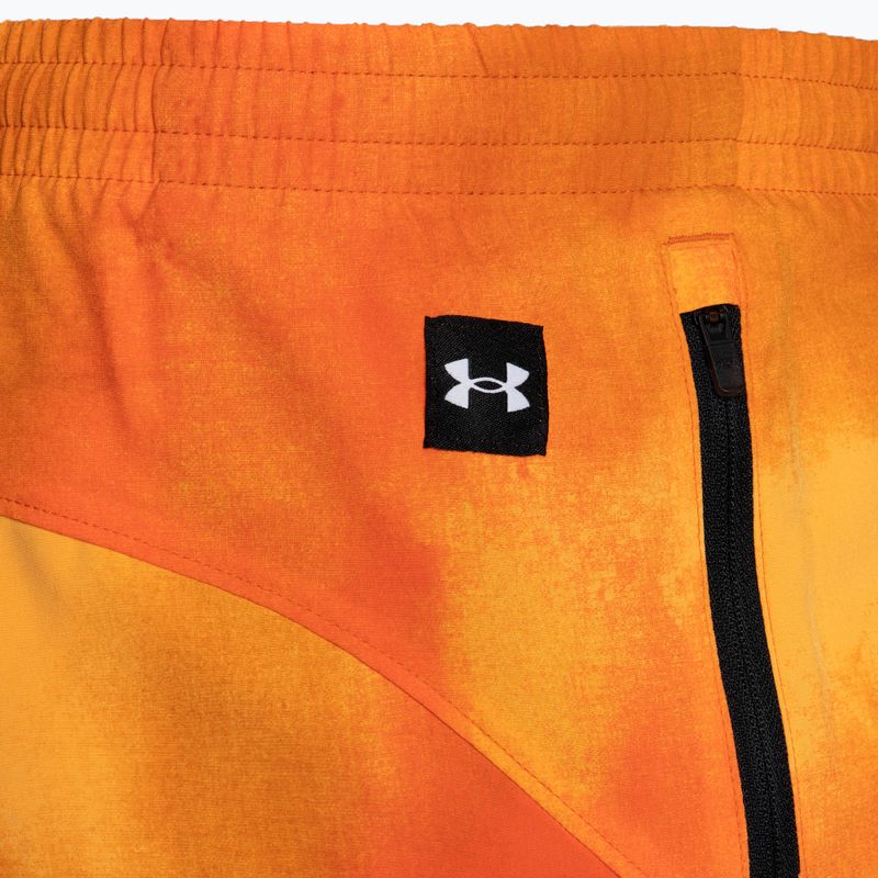 Under Armour Project Rock Ultimate 5" PT men's training shorts atomic/team orange/black 5