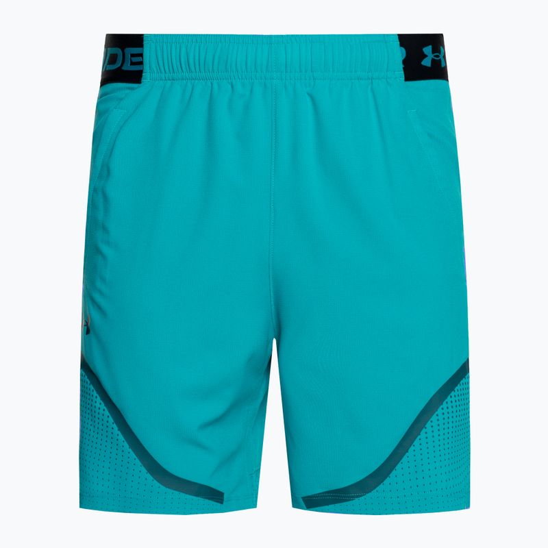 Men's Under Armour UA Vanish Woven 6in Graphic circuit teal/hydro teal shorts 5