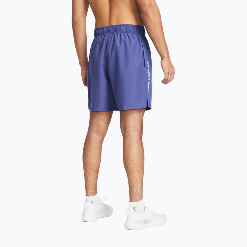 Under Armour Woven Wdmk starlight/white men's training shorts 3