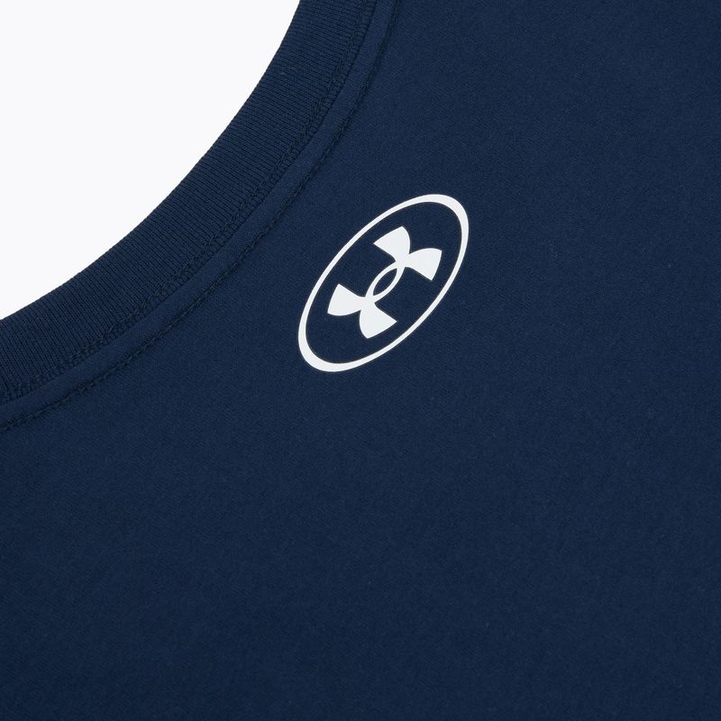Men's training T-shirt Under Armour Sportstyle Logo Update academy/white 6