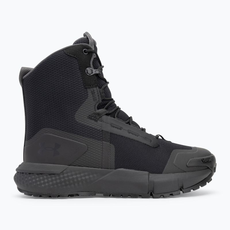 Women's tactical shoes Under Armour Charged Valsetz black/black/jet gray 2