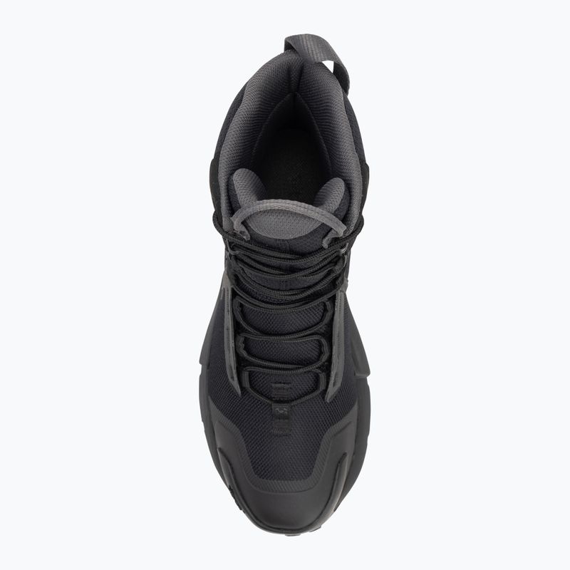 Women's tactical shoes Under Armour Charged Valsetz black/black/jet gray 5