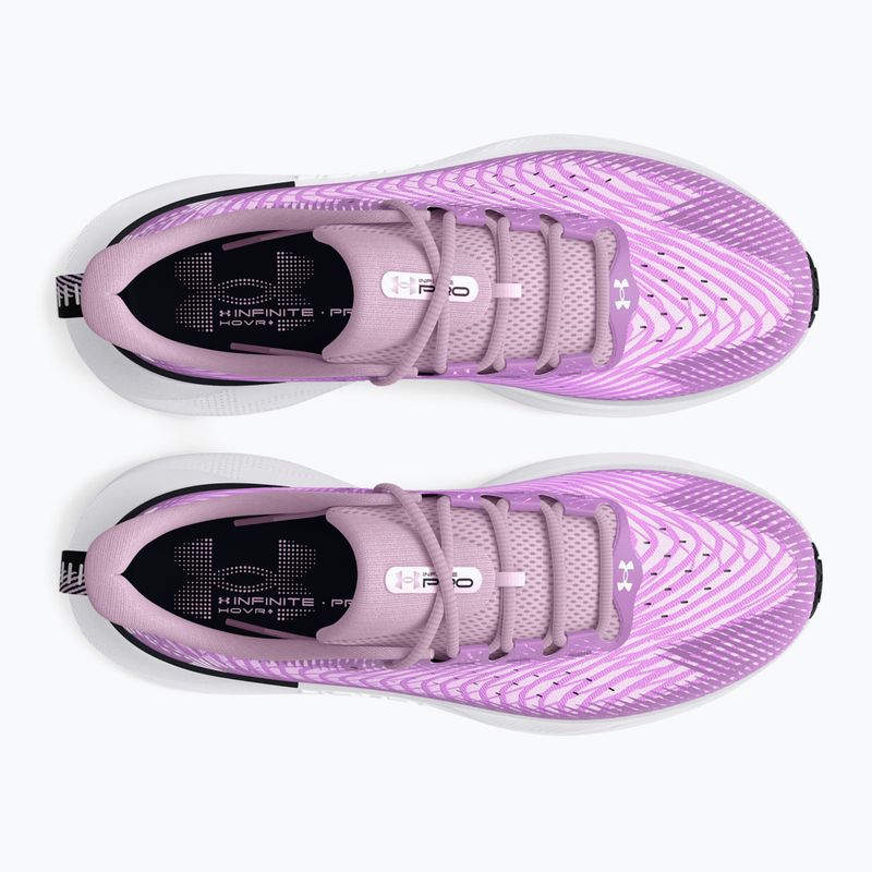 Under Armour Infinite Pro women's running shoes purple ace/black/white 11